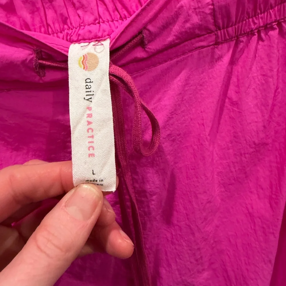 Daily Practice by Anthropologie Base Jump Parachute Pants Womens Size L - Picture 8 of 8